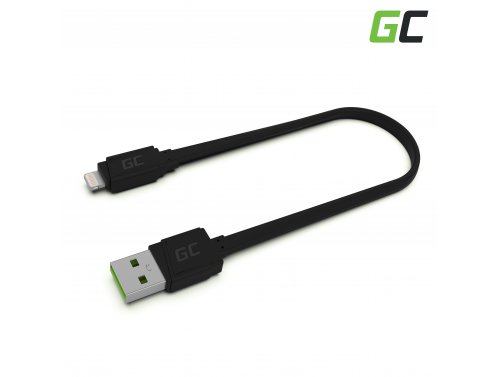 Cavo Lightning 25 cm Green Cell Matte, con ricarica rapida per Apple iPhone
