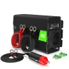 Green Cell® Convertitore di tensione Inverter DC 12V a AC 230V 500W/1000W Onda Sinusoidale Pura