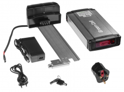 Accumulatore Batteria Green Cell Rear Rack 36V 8.8Ah 317Wh per Bici Elettrica E-Bike Pedelec