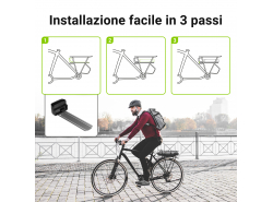 Accumulatore Batteria Green Cell Rear Rack 36V 8.8Ah 317Wh per Bici Elettrica E-Bike Pedelec