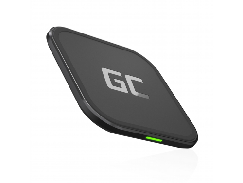 Green Cell Caricatore induttivo wireless 15W GC AirJuice con ricarica rapida e certificazione Qi
