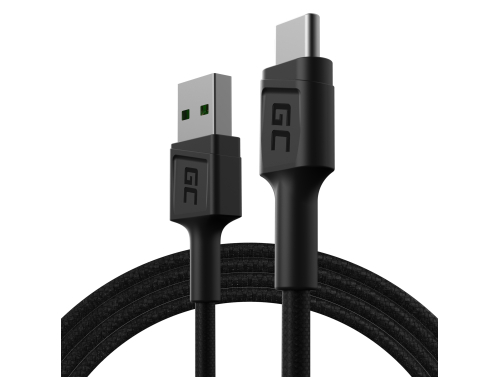 Cavo USB-C Tipo C 1,2m Green Cell PowerStream, con ricarica rapida, Ultra Charge, Quick Charge 3.0