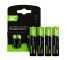 4x Batterie Ricaricabili AAA R3 800mAh Ni-MH Pile Green Cell