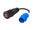 Green Cell Adattatore di alimentazione per celle da rosso CEE 16A 400V 5P a blu CEE 16A 230V 3P
