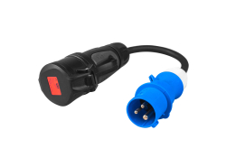 Green Cell Adattatore di alimentazione per celle da rosso CEE 16A 400V 5P a blu CEE 16A 230V 3P