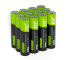12x Batterie Ricaricabili AAA R3 800mAh Ni-MH Pile Green Cell