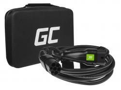 Cavo Green Cell GCev¹ Tipo 2 per caricare auto elettriche (5m, 22kW, 32A, 3-fase)