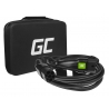 Cavo Green Cell GC Tipo 2 11kW 7m per caricare auto elettriche Tesla Leaf Ioniq Kona E-tron Zoe con custodia - OUTLET