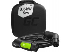 Cavo Green Cell GCev¹ Tipo 2 per caricare auto elettriche (5m, 22kW, 32A, 3-fase)
