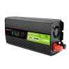 Green Cell Convertitore di tensione PowerInverter LCD 12 V 500 W/1000 W Onda sinusoidale pura con display