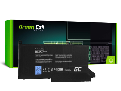 Green Cell Batteria DJ1J0 per Dell Latitude 7280 7290 7380 7390 7480 7490