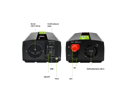 Green Cell® 500W/1000W Invertitore Onda Pura DC 12V AC 230V Convertitore di tensione