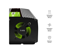 Green Cell® 500W/1000W Invertitore Onda Pura DC 12V AC 230V Convertitore di tensione