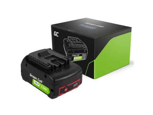 Green Cell Batteria per utensili elettrici Bosch 18V 4Ah Batteria di ricambio GBA1600Z00038